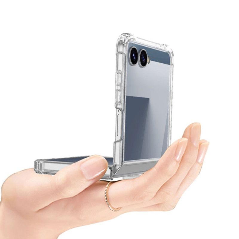 Coque Samsung Galaxy Z Flip 7 Rebord Style Métallisé GKK