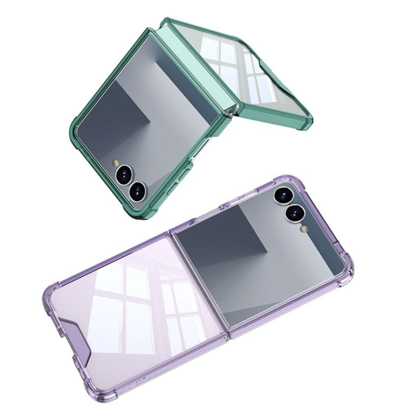 Coque Samsung Galaxy Z Flip 7 Rebord Style Métallisé GKK