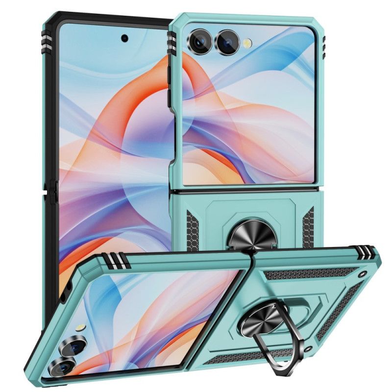 Coque Samsung Galaxy Z Flip 7 Support-Anneau et Protection Antichoc