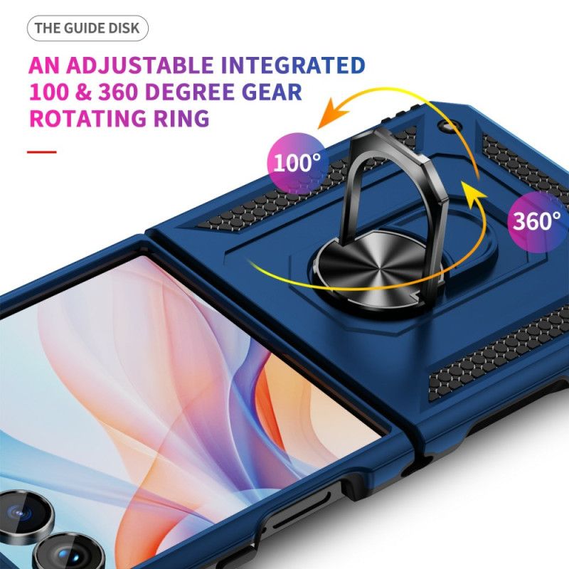 Coque Samsung Galaxy Z Flip 7 Support-Anneau et Protection Antichoc