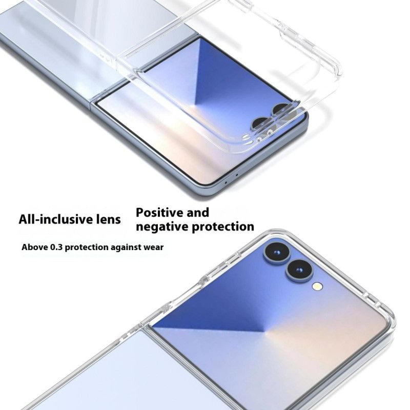 Coque Samsung Galaxy Z Flip 7 Transparente Anti-Chute