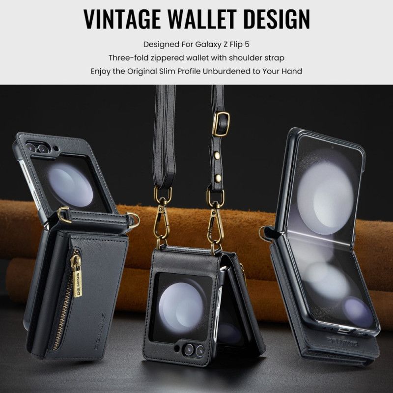 Coque Samsung Galaxy Z Flip Bandoulière DG.MING