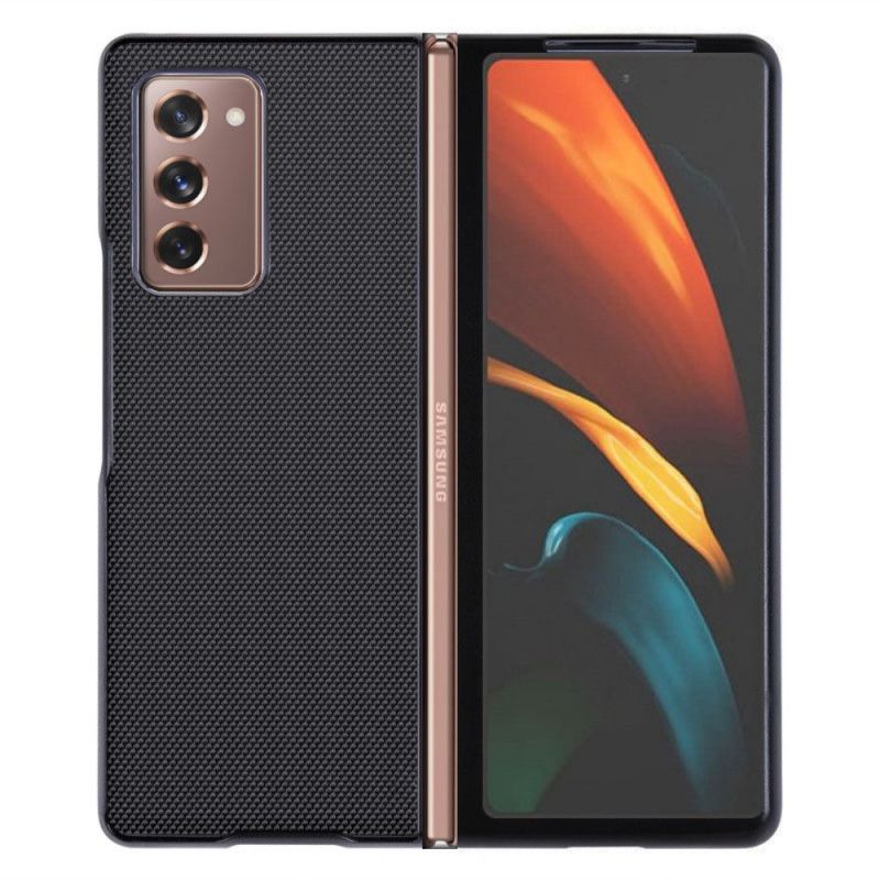 Coque Samsung Galaxy Z Fold 2 Silicone Et Nylon