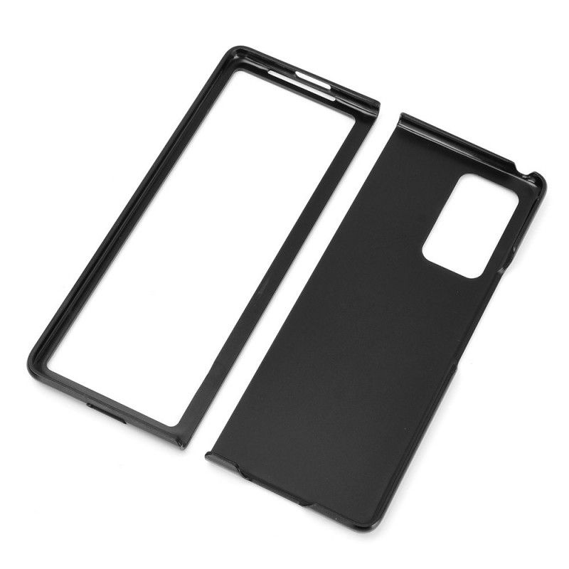 Coque Samsung Galaxy Z Fold 2 Simili Cuir Litchi