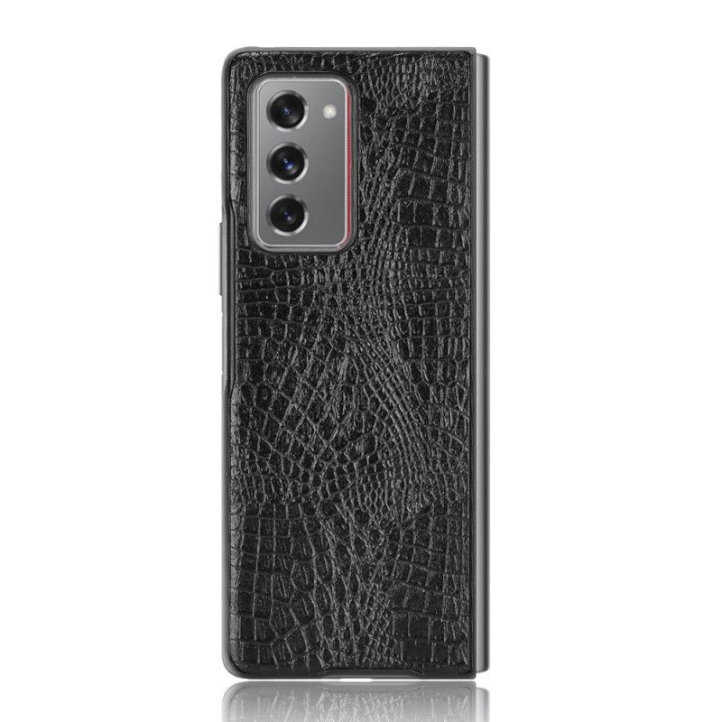 Coque Samsung Galaxy Z Fold 2 Style Peau De Crocodile