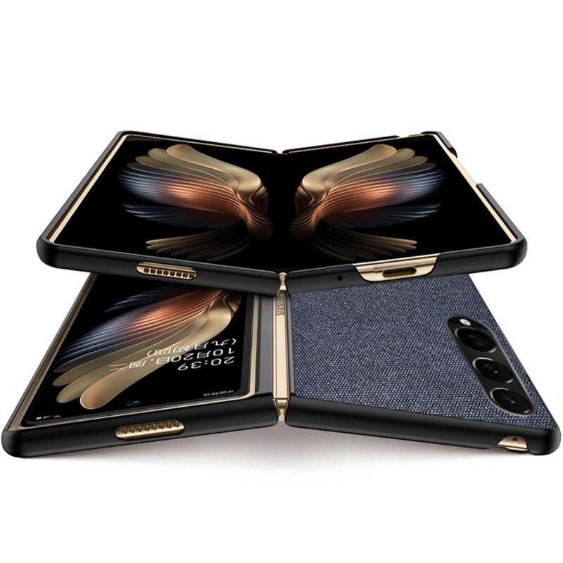 Coque Samsung Galaxy Z Fold 3 5G Effet Cuir Texturé