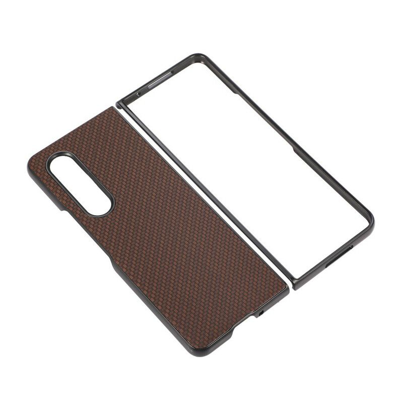 Coque Samsung Galaxy Z Fold 3 5G Fibre Carbone Color