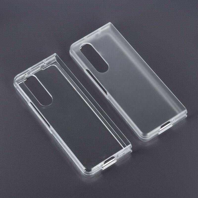 Coque Samsung Galaxy Z Fold 3 5G Plastique Transparent Mat