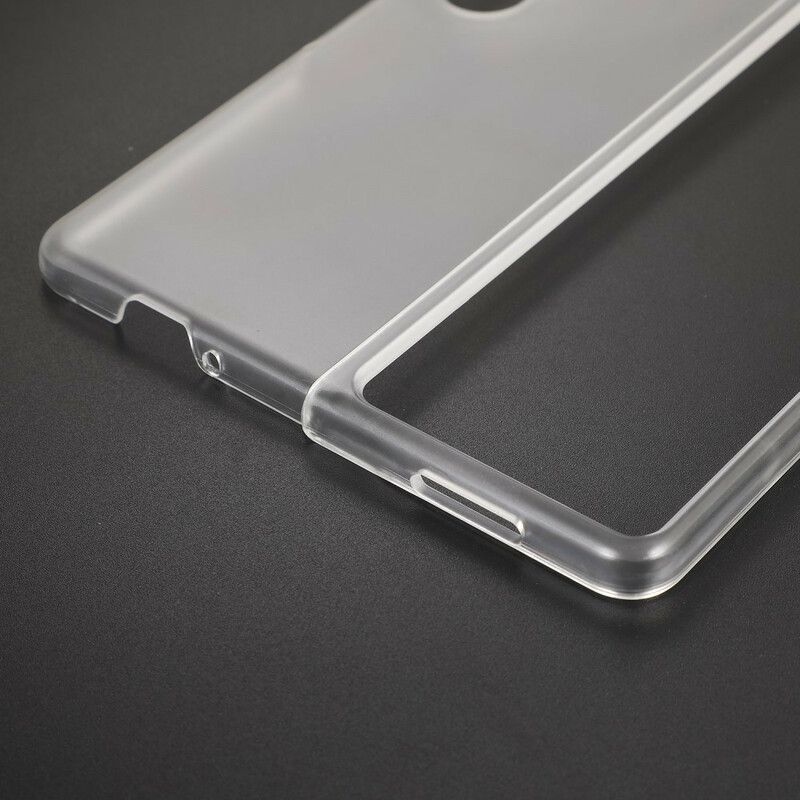 Coque Samsung Galaxy Z Fold 3 5G Plastique Transparent Mat