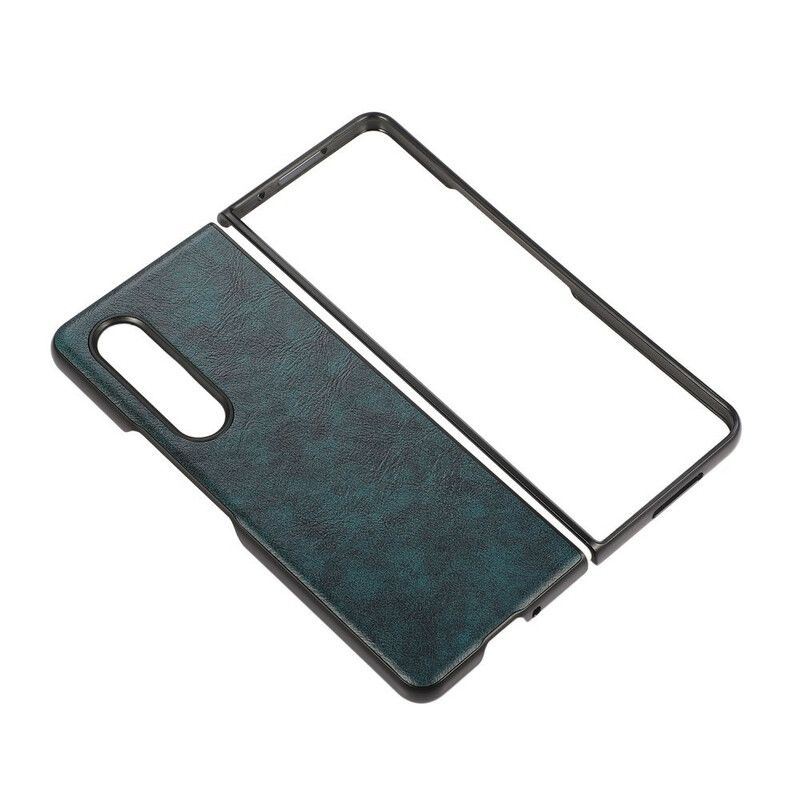 Coque Samsung Galaxy Z Fold 3 5G Simili Cuir Premium