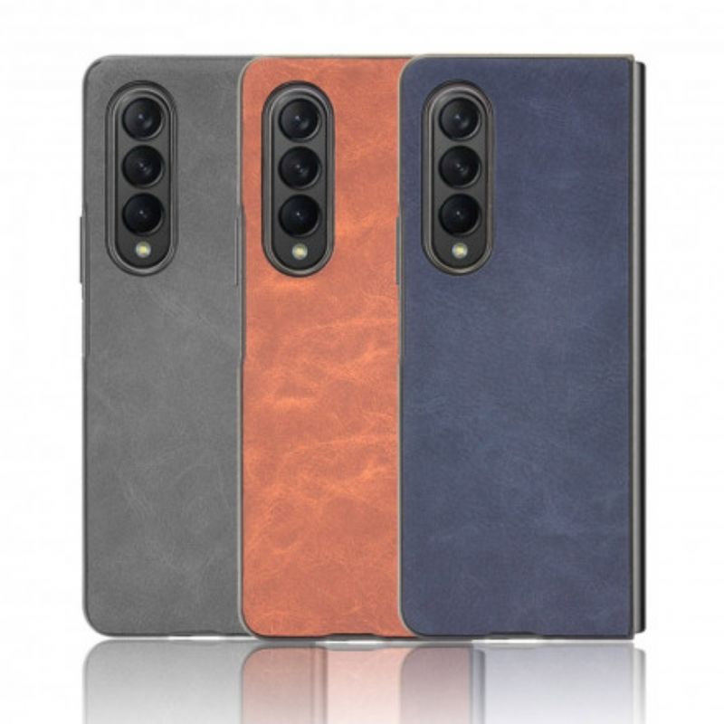 Coque Samsung Galaxy Z Fold 3 5G Style Cuir