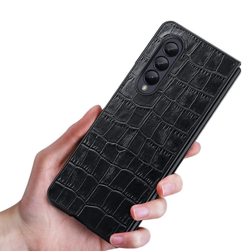 Coque Samsung Galaxy Z Fold 4 Croco Chic