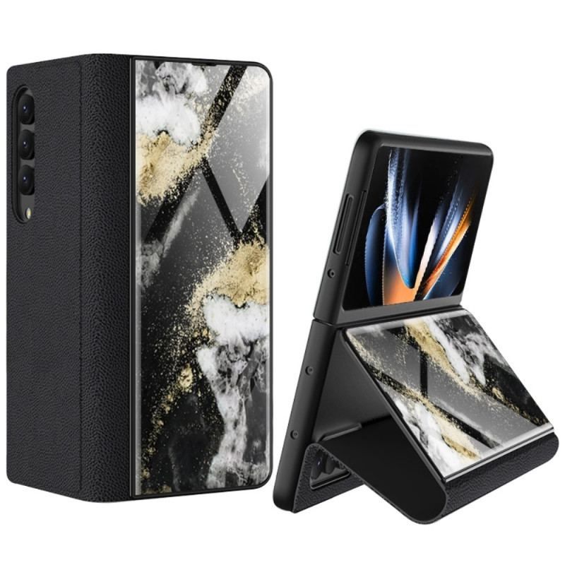 Coque Samsung Galaxy Z Fold 4 GKK Marble Waves