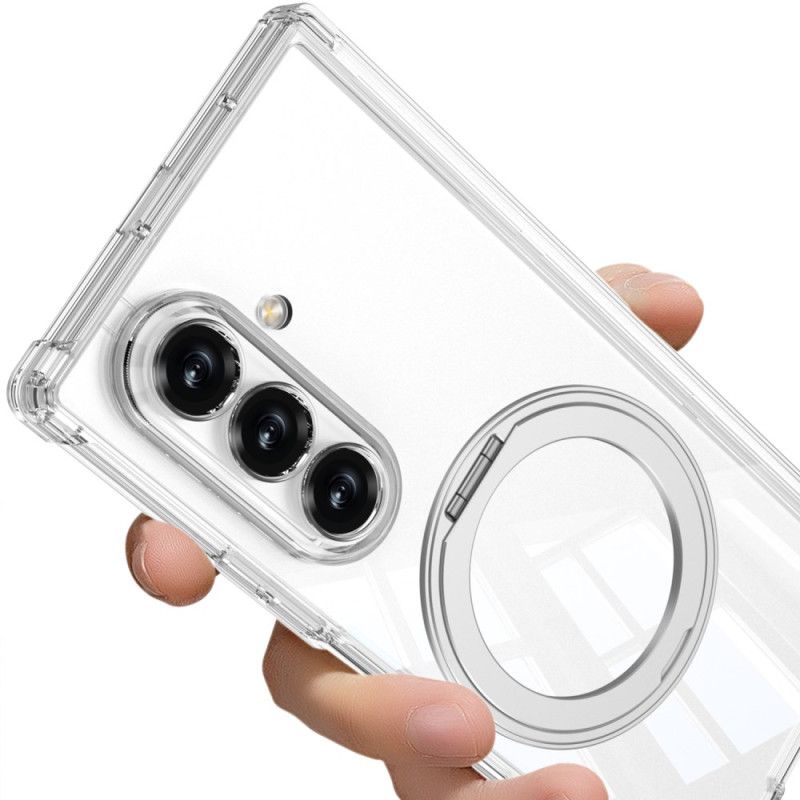 Coque Samsung Galaxy Z Fold 7 5G Magnétique Translucide avec Support