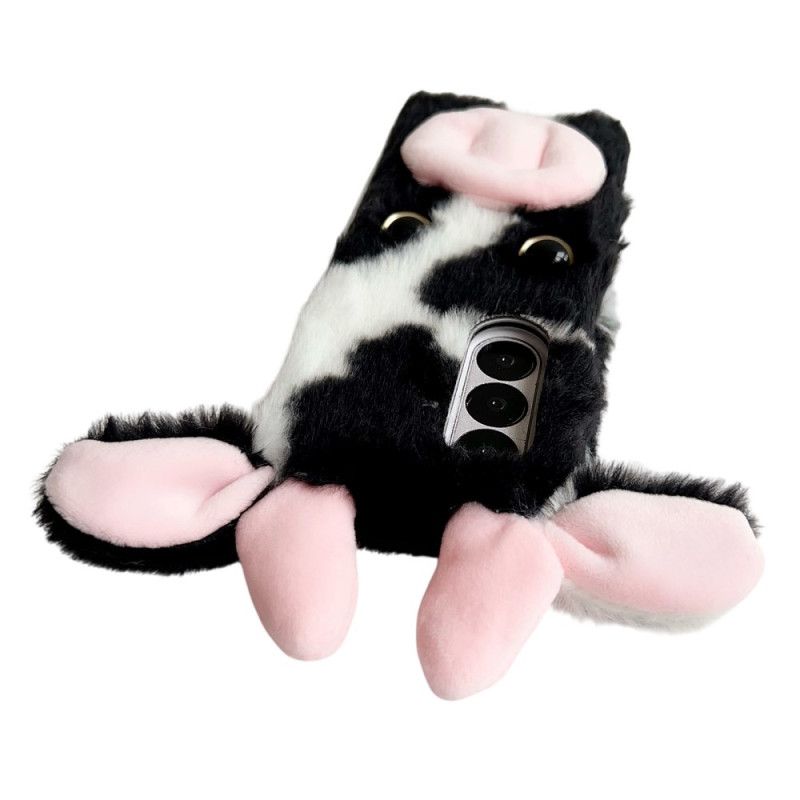 Coque Samsung Galaxy Z Fold 7 5G Vache en Peluche