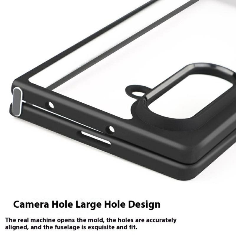 Coque Samsung Galaxy Z Fold 7 Antichoc avec Dos Transparent