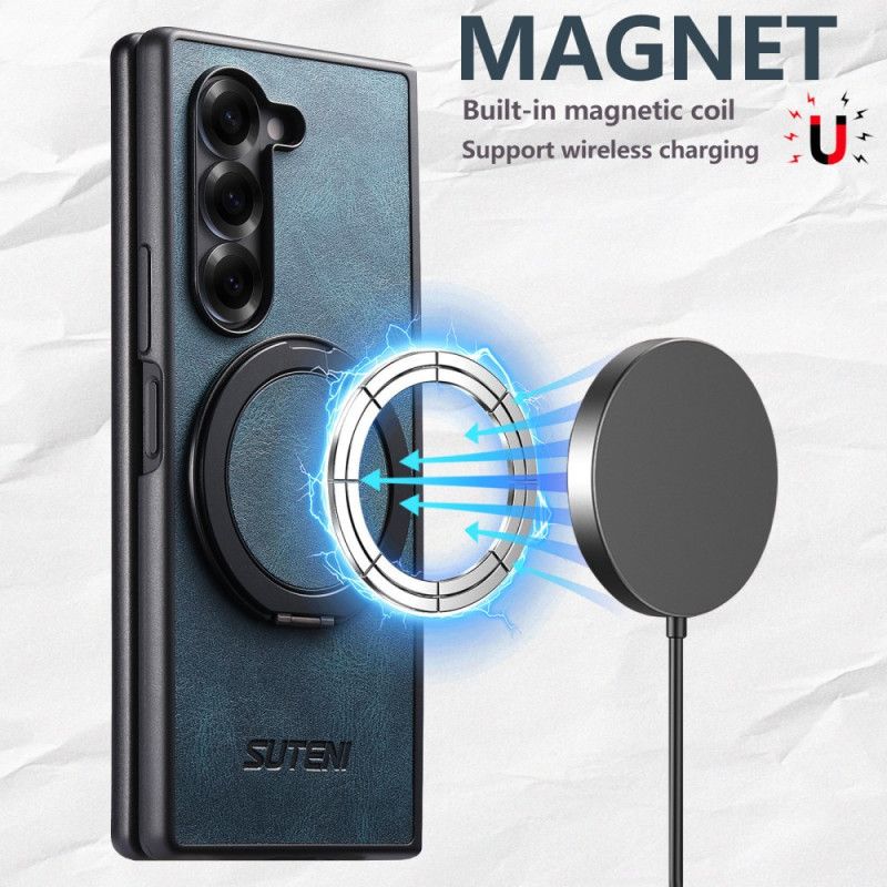 Coque Samsung Galaxy Z Fold 7 Compatible MagSafe Support Rotatif SUTENI