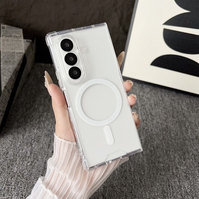 Coque Samsung Galaxy Z Fold 7 Compatible MagSafe Transparente