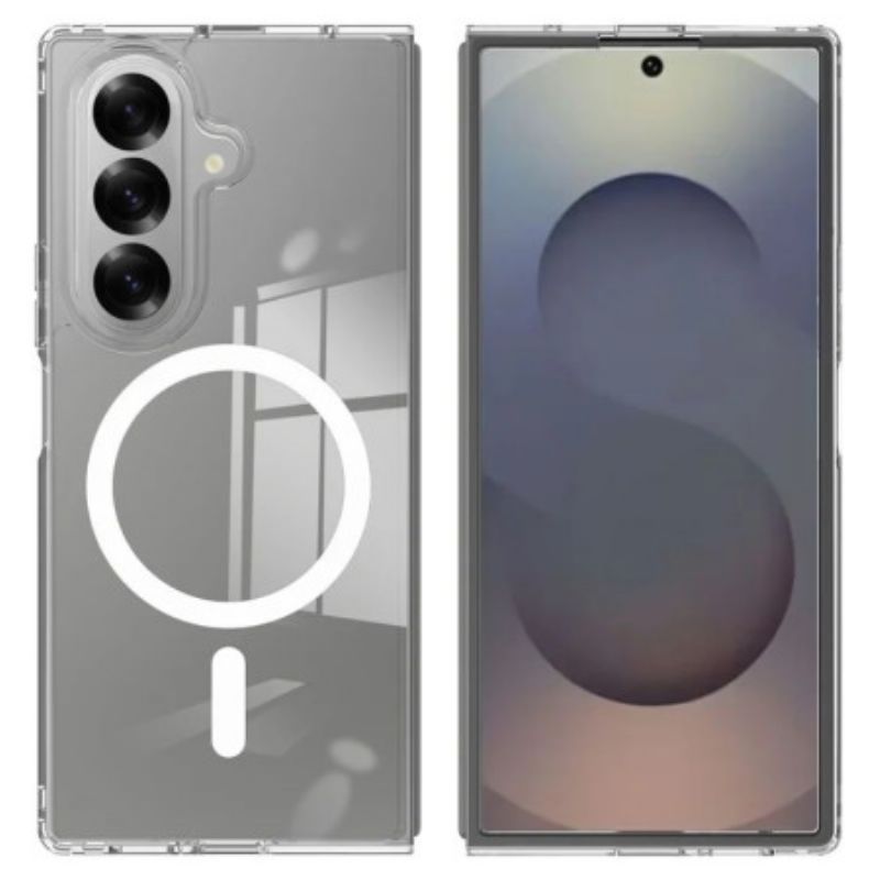 Coque Samsung Galaxy Z Fold 7 Compatible MagSafe Transparente