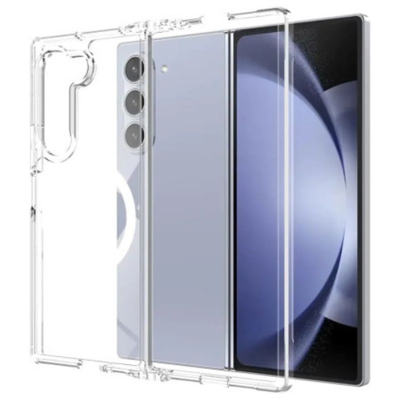 Coque Samsung Galaxy Z Fold 7 Compatible MagSafe Transparente