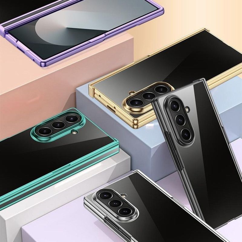 Coque Samsung Galaxy Z Fold 7 Design de Charnière Effet Métal