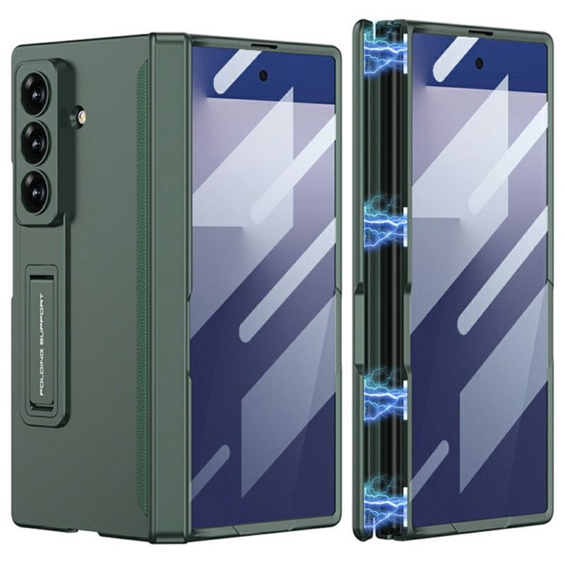 Coque Samsung Galaxy Z Fold 7 Film Protecteur d'Écran et Support Magnétique