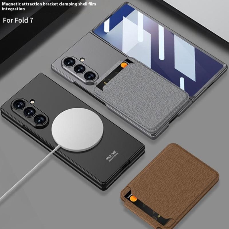 Coque Samsung Galaxy Z Fold 7 Porte-Cartes Amovible et Support intégré