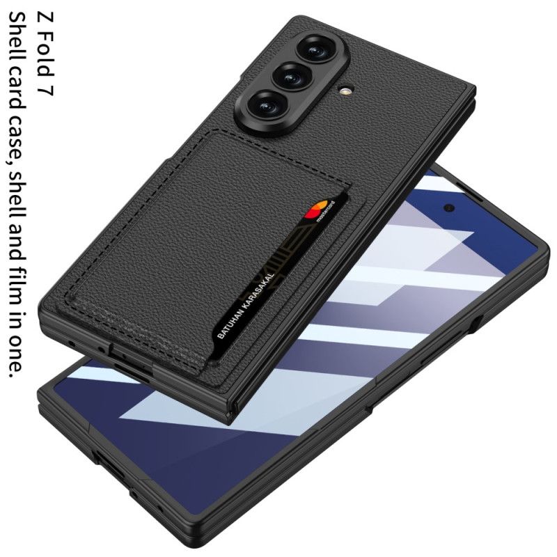 Coque Samsung Galaxy Z Fold 7 Porte-Cartes et Support GKK
