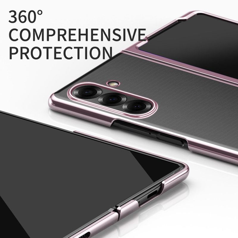 Coque Samsung Galaxy Z Fold 7 Rebord Effet Métal