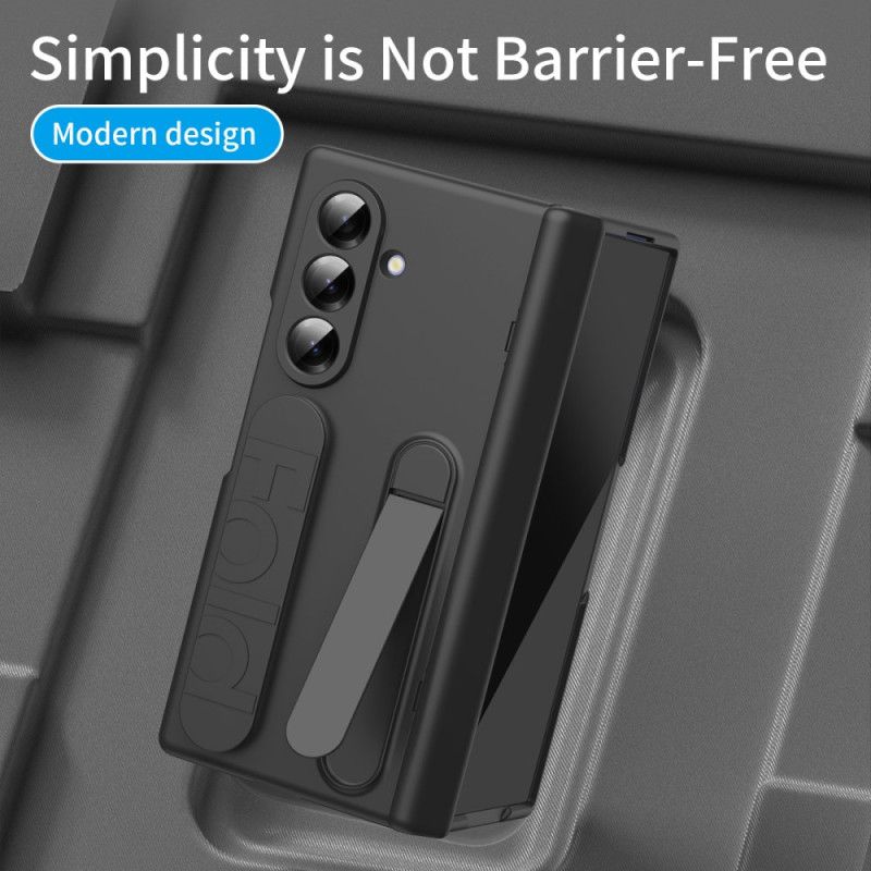 Coque Samsung Galaxy Z Fold 7 Sangle Manuelle et Film en Verre Trempé