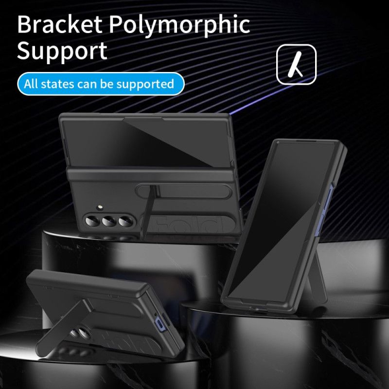 Coque Samsung Galaxy Z Fold 7 Sangle Manuelle et Film en Verre Trempé