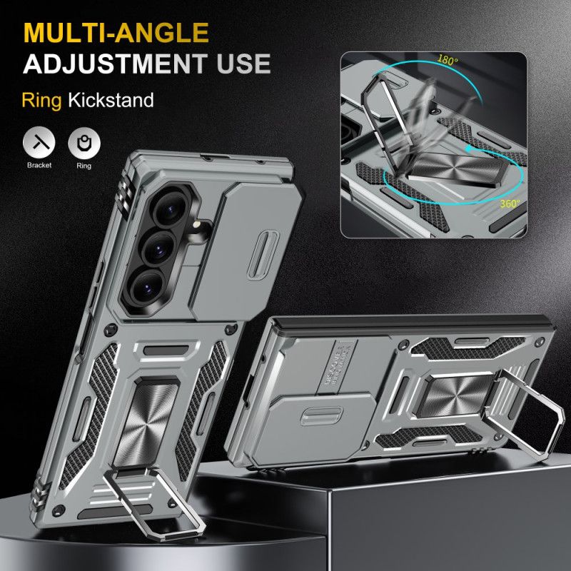 Coque Samsung Galaxy Z Fold 7 Ultra Résistante Support et Protection d'Objectif