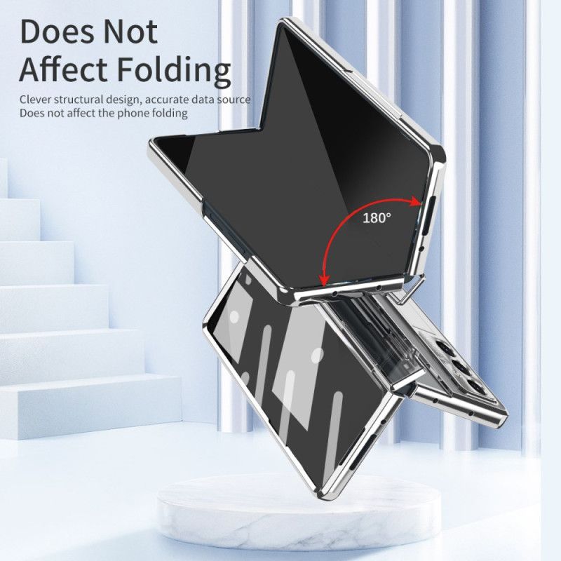 Coque Samsung Galaxy Z Fold7 5G Compatible Magsafe avec Support et Film Protecteur