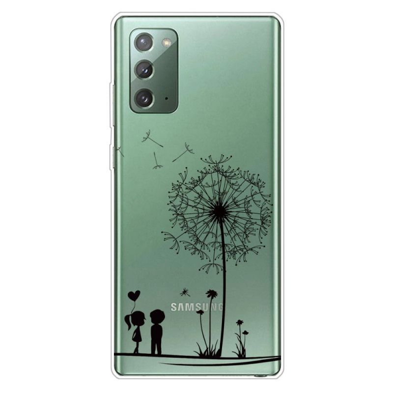 Coque Samsung Glaaxy Note 20 Pissenlit Love