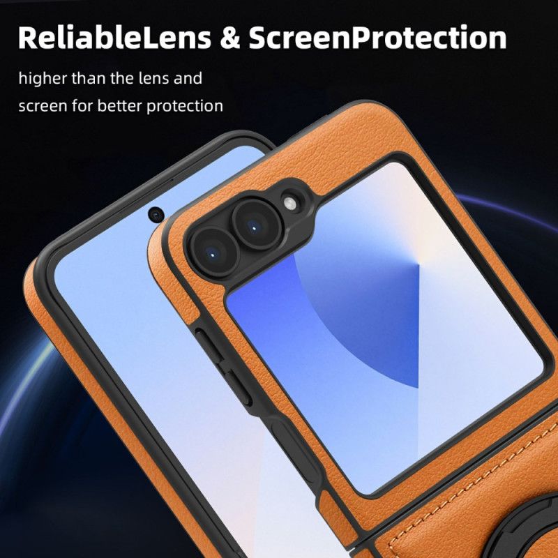 Coque SSamsung Galaxy Z Flip 7 FE / Z Flip 6 Support-Anneau Compatible MagSafe