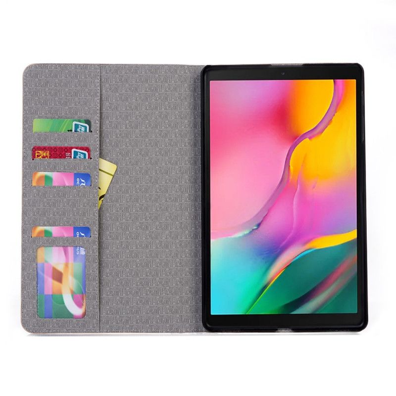 Étui Samsung Galaxy Tab A 10.1 (2019) Carte Vintage