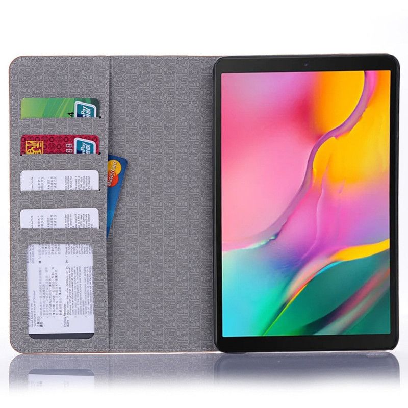 Étui Samsung Galaxy Tab A 8.0 (2019) Peau Crocodile