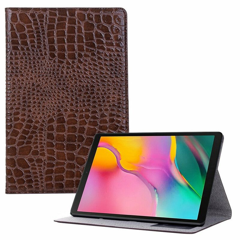 Étui Samsung Galaxy Tab A7 Lite Texture Crocodile