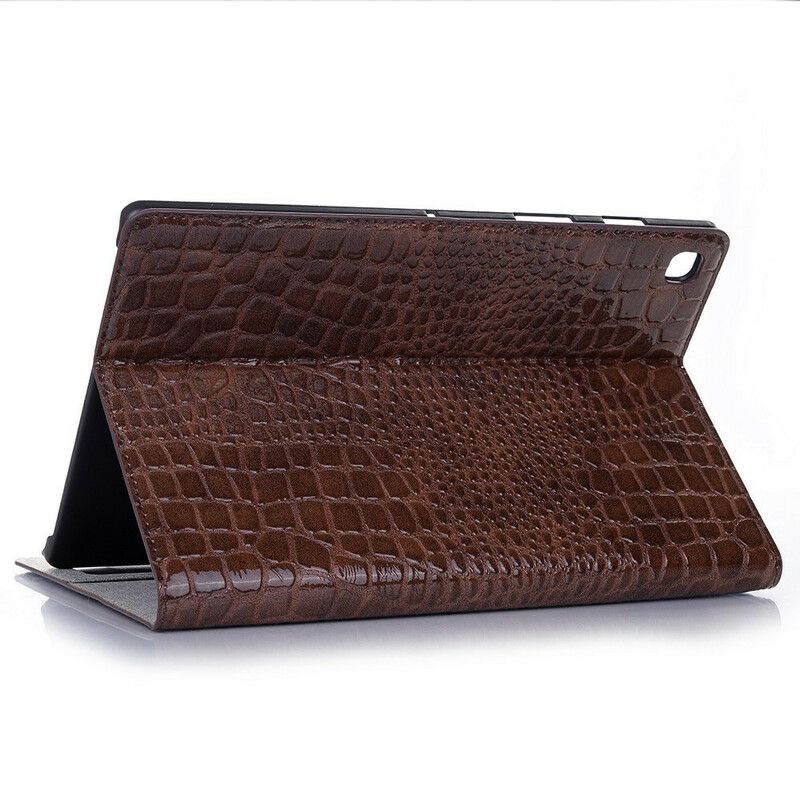 Étui Samsung Galaxy Tab A7 Lite Texture Crocodile