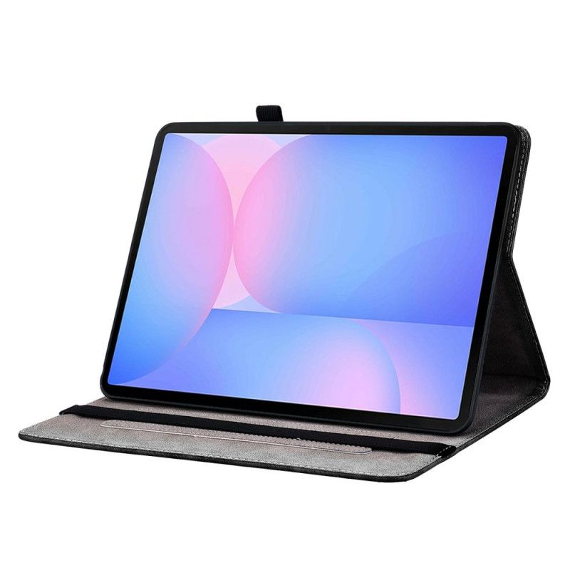 Étui Samsung Galaxy Tab S10 FE Plus Orchidée Noire