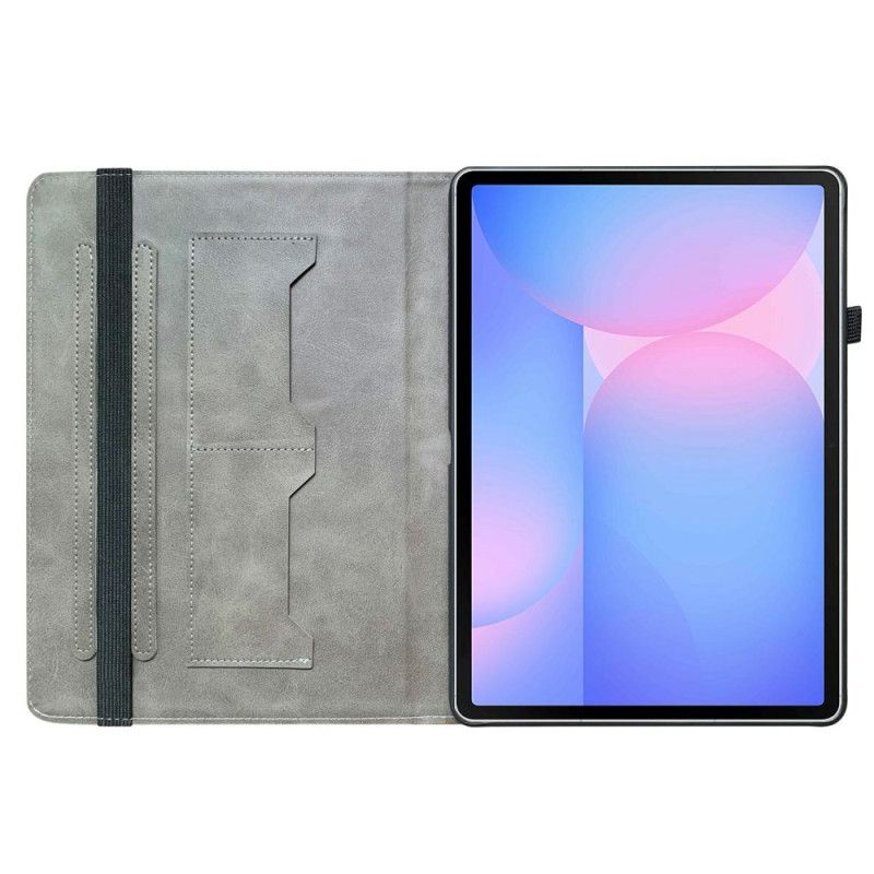 Étui Samsung Galaxy Tab S10 FE Plus Papillons Bleus