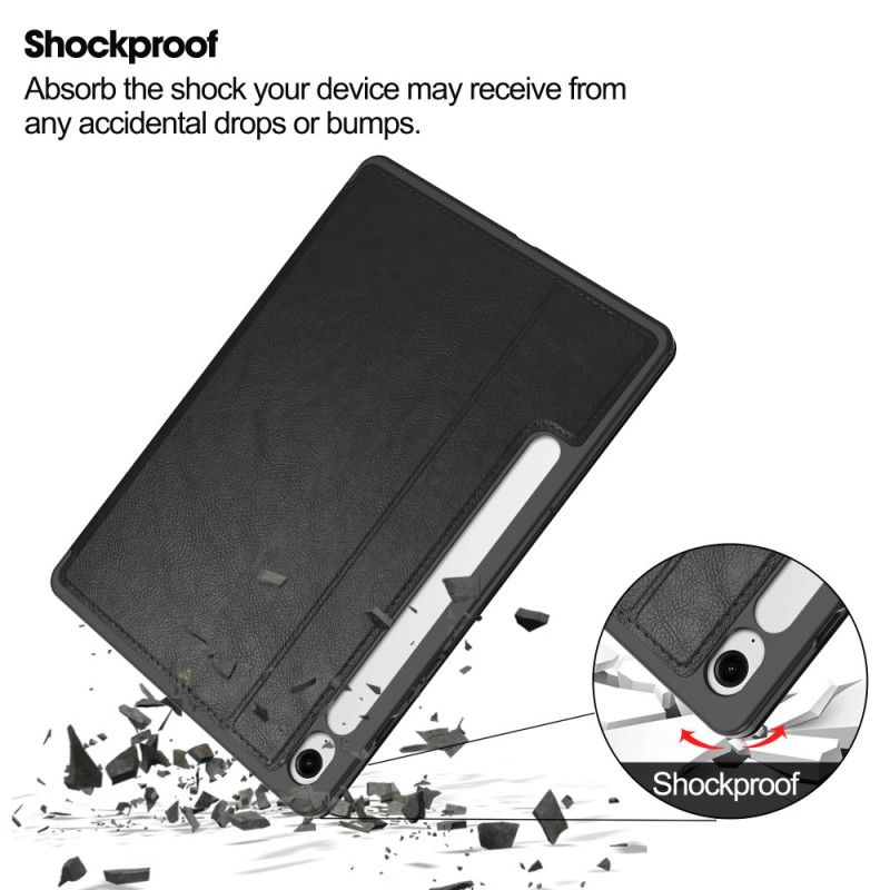 Étui Samsung Galaxy Tab S10 FE / S9 FE Effet Cuir