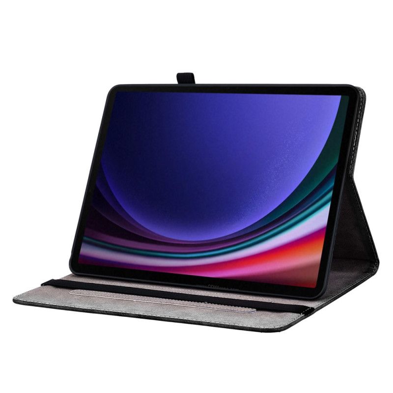 Étui Samsung Galaxy Tab S10 FE / S9 / S9 FE Motif Lotus