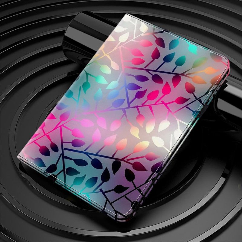 Étui Samsung Galaxy Tab S10 Plus / S9 FE Plus / S9 Plus Feuilles Colorées