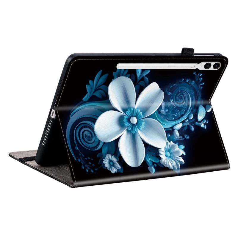 Étui Samsung Galaxy Tab S10 Plus / S9 FE Plus / S9 Plus Fleur Blanche