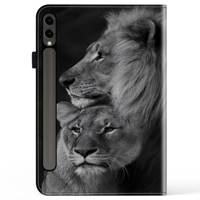 Étui Samsung Galaxy Tab S10 Plus / S9 FE Plus / S9 Plus Lions