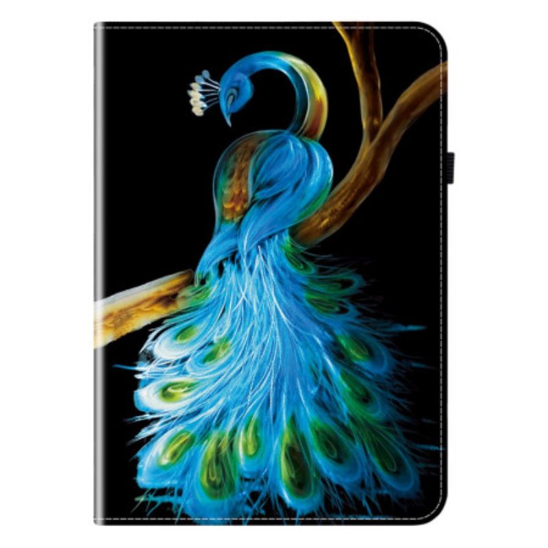 Étui Samsung Galaxy Tab S10 Plus / S9 FE Plus / S9 Plus Motif Paon