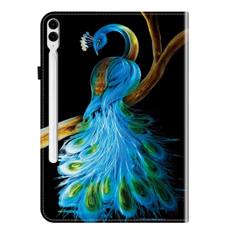 Étui Samsung Galaxy Tab S10 Plus / S9 FE Plus / S9 Plus Motif Paon