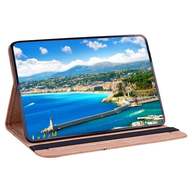 Étui Samsung Galaxy Tab S10 Plus / S9 Plus / S9 FE Plus Motif Rose