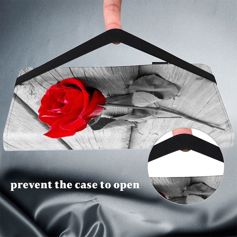 Étui Samsung Galaxy Tab S10 Plus / S9 Plus / S9 FE Plus Motif Rose